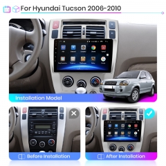 Junsun V1pro AI Voice 2 din Android Auto Radio For H-yundai Tucson 2006 - 2013 2008 Carplay 4G Car Multimedia GPS 2din autoradio