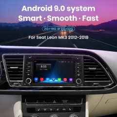 Junsun AI Voice 2 din Android Auto Radio for Seat Leon MK3 5F 2012 - 2018 Carplay Car Multimedia RDS DSP GPS No 2din autoradio