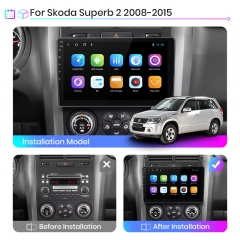 Junsun V1pro AI Voice 2 din Android Auto Radio for S-uzuki Grand Vitara 3 2005 -2015 Car Radio Multimedia GPS Track Carplay 2din