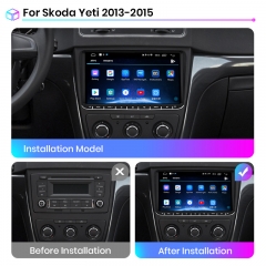 Junsun AI Voice Android Auto Radio for Skoda Yeti 2013 2014 2015 2016 2017 2018 Carplay 4G Car Multimedia GPS RDS 2din autoradio