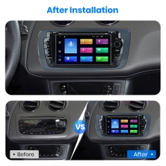 Junsun AI Voice 2 din Android Auto Radio for Seat Ibiza 6j 2009 2010 2011-2013 Carplay Car Multimedia RDS GPS No 2din autoradio
