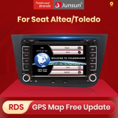 Junsun AI Voice Android Auto Radio for Seat Altea XL 2004-2015 Toledo 2004-2009 Carplay Car Multimedia RDS GPS No 2din autoradio