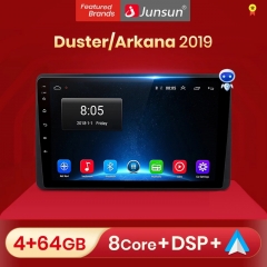 Junsun V1pro AI Voice 2 din Android Auto Radio for R-enault Duster Arkana 2019 Carplay 4G Car Multimedia GPS DSP 2din autoradio