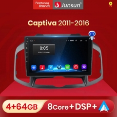 Junsun V1pro AI Voice Car Radio Android Auto Multimedia Player For Chevrolet Captiva 2011-2016 Carplay 4G 2din GPS autoradio