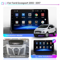 Junsun V1pro AI Voice 2 din Android Auto Radio For Ford Ecosport 2013-2017 Carplay 4G DSP Car Multimedia Player GPS autoradio