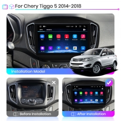 Junsun V1pro AI Voice 2 din Android Auto Radio For Chery Tiggo 5 2014-2018 Carplay 4G DSP Car Multimedia Player GPS autoradio