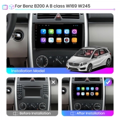 Junsun V1pro AI Voice For Mercedes Benz B200 A B Class W169 W245 car radio 2 din android Auto Multimedia Carplay 2din DVD