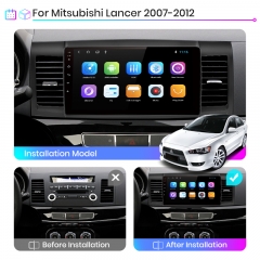 Junsun V1 pro Android 10 For M itsubishi Lancer 2007 - 2013 Car Radio Multimedia Video Players Android Auto CarPlay 2 din dvd