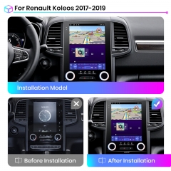 Junsun For Tesla Style Android 4G Wireless Carplay DSP Car Radio For Renault Koleos Megane 4 Samsung SM6 Talisman 2017-2019 DVD