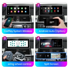 Junsun AI Voice Wireless CarPlay Car Radio Multimedia For BMW X5 E70 X6 E71 2007-2013 DSP 4G Android Auto GPS 2 din autoradio