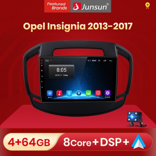 Junsun V1 pro AI Voice 2 din Android Auto Radio for Opel Insignia 2013 - 2017 Car Radio Multimedia GPS Track Carplay 2din dvd