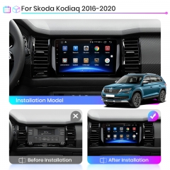Junsun V1 pro AI Voice 2 din Android Auto Radio for Skoda Kodiaq 2016 - 2020 Car Radio Multimedia GPS Track Carplay 2din dvd