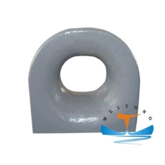 Type CDIN 81915 Deck Mounted Mooring Chock For Boat