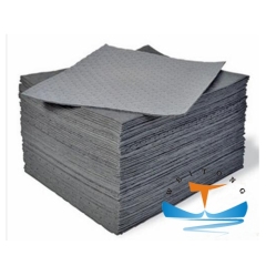 High Absorbency 100% PP Grey Universal Absorbent Pad Oil Spill