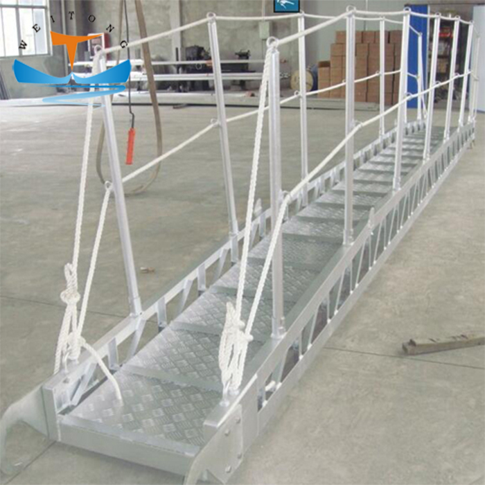 Marine Aluminum Alloy Wharf Ladder For Sale