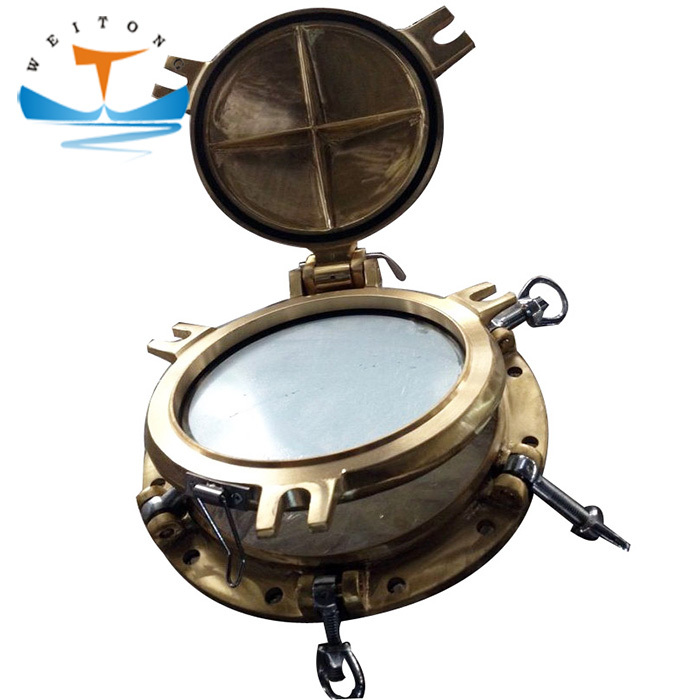 A60 Class Aluminum/Bronze Marine Side Scuttle Portlight Window for Boat