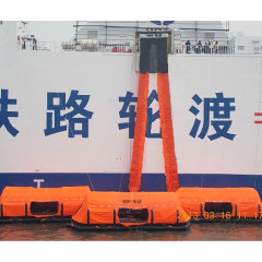 Solas Marine Inclined Passenger Evacuation System with liferaft