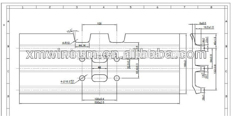 track plate