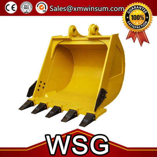 Excavator Heavy Duty Rock HDR Type Bucket Material CAT E345 Parts