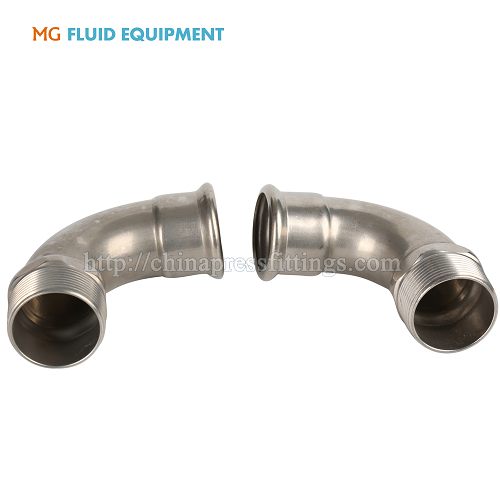 What Is MProfile Press Fittings 90º Elbow With Male Thread Stainless Steel