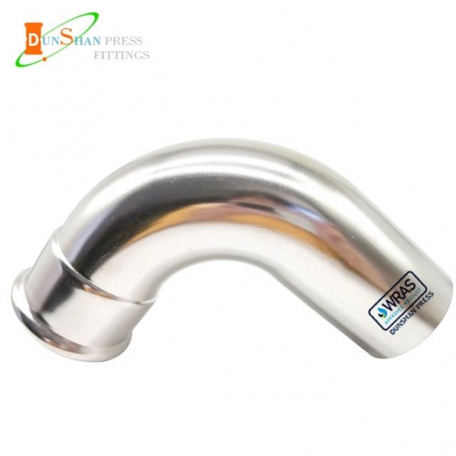 DS Stainless Steel M Pess 90º Elbow With Plain End