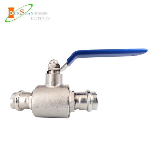 high quality ball valve with press end