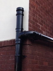 110MM Air admittance valve installed on stack vent.