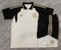 2026-2027 Flamengo Beige Thailand Polo Uniform-815
