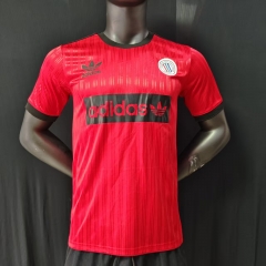 26-27 oasis Red Thailand Soccer Jersey AAA-9606