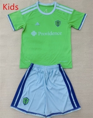 2026-2027 Seattle Sounders Home Green Kids/Youth Soccer Uniform-AY