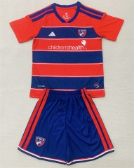 2026-2027 FC Dallas Home Red&Blue Soccer Uniform-AY