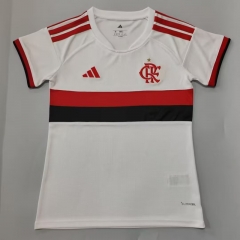 26-27 Flamengo Away White Women Thailand Soccer Jersey AAA-5668