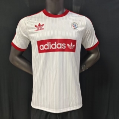 26-27 oasis Red White Thailand Soccer Jersey AAA-9606