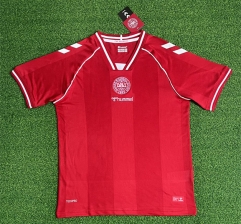 (s-4xl)26-27 Denmark Home Red Thailand Soccer Jersey AAA-403