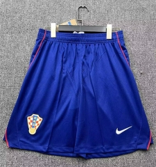 2026-2027 Croatia Away Blue Thailand Soccer Shorts