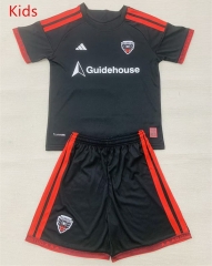 2026-27 D.C. United Home Black Kids/Youth Soccer Uniform-AY