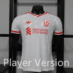 (S-3XL) Player Version 2026-2027 Liverpool White Thailand Soccer Jersey AAA-888