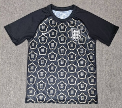 (S-4XL) Retro version 2026-2027 England Black Thailand Soccer Jersey AAA-6850