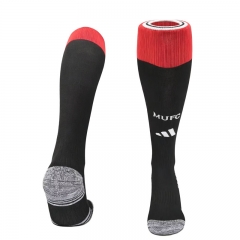 2026-27 Manchester United Home Black Soccer Socks