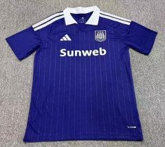 (S-4XL) 26-27 R.S.C. Anderlecht Home Blue Thailand Soccer Jersey AAA-8025