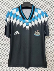 (S-4XL) 26-27 Retro Newcastle United Black Thailand Soccer Jersey AAA-2044