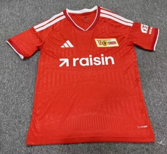 (s-4xl)26-27 FC Union Berlin Home Red Thailand Soccer Jesrey AAA-8025