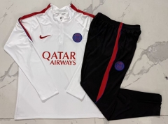 2026-2027 Paris SG White Thailand Soccer Tracksuit-815