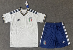 2026-27 Italy Away White Soccer Uniform-6748