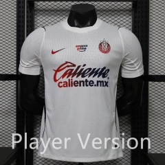 (S-3XL) Player Version 2026-2027 Deportivo Guadalajara Away White Thailand Soccer Jersey AAA-888