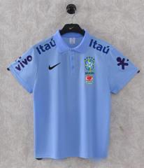 26-27 Brazil Sky Blue Thailand Polo Shirt-9171