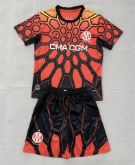 26-27 Olympique de Marseille Goalkeeper Orange Soccer Uniform-AY