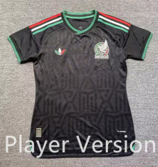 Player Version 26-27 Mexico 2nd Away Black Women Thailand Soccer Jersey AAA-5492