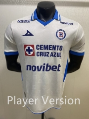 (S-3XL)Player Version 26-27 Cruz Azul Fútbol Club Away White Thailand Soccer Jersey AAA-5698