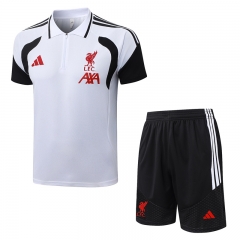 2026-27 Liverpool White Thailand Polo Uniform-815